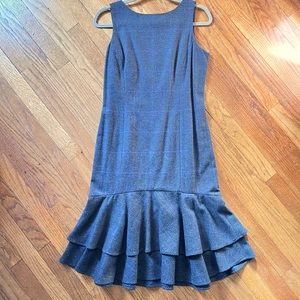 Elegant Ralph Lauren Tailored Wool tweed dress